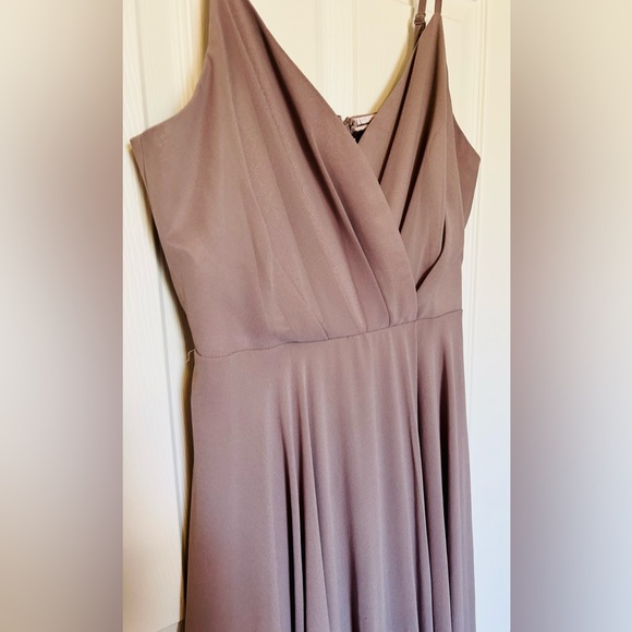 Lulus Mauve Formal Spaghetti Strap Lined Maxi Dress - Picture 2 of 15